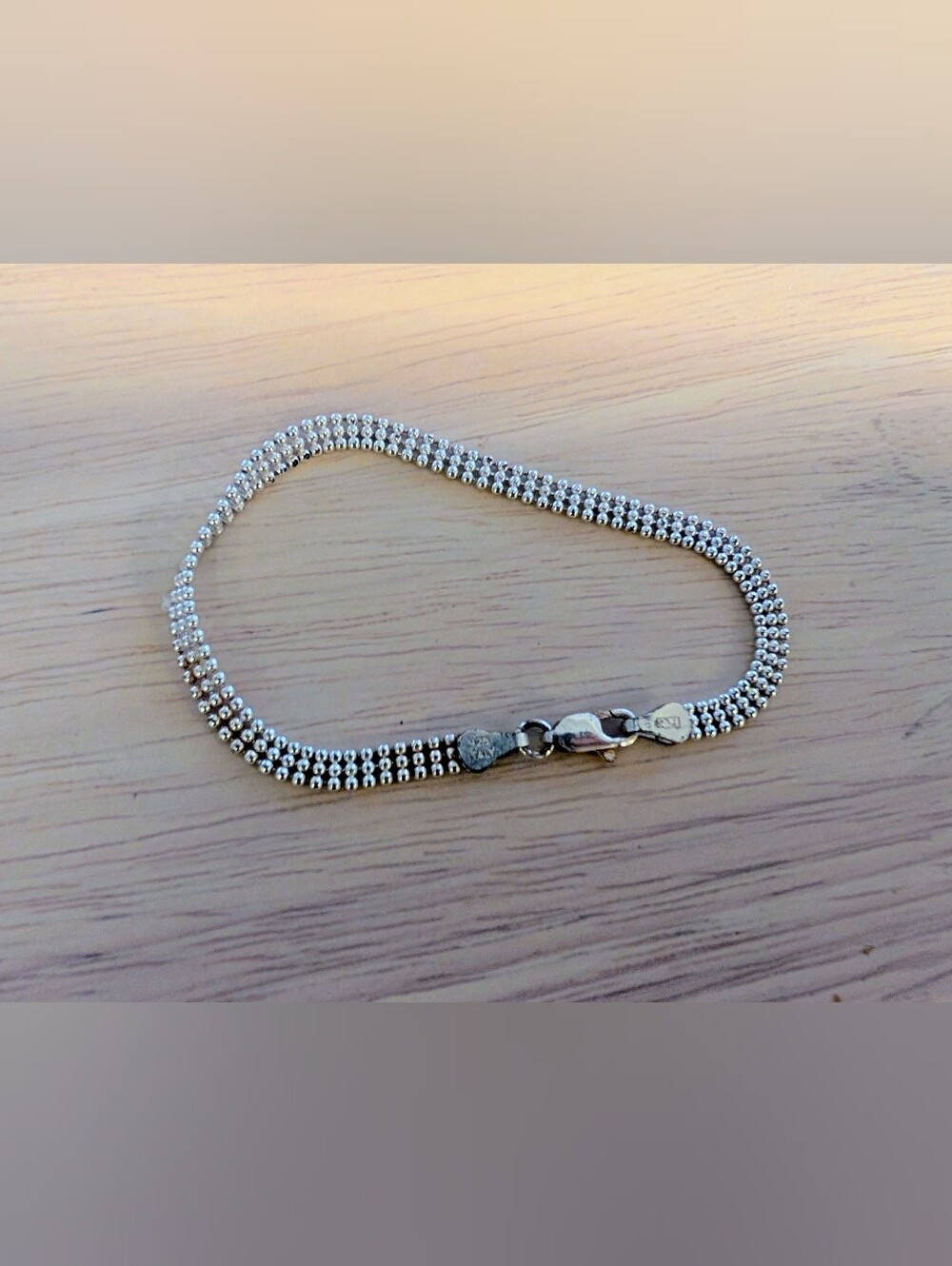 Sterling Silver 925 Italy Bracelet